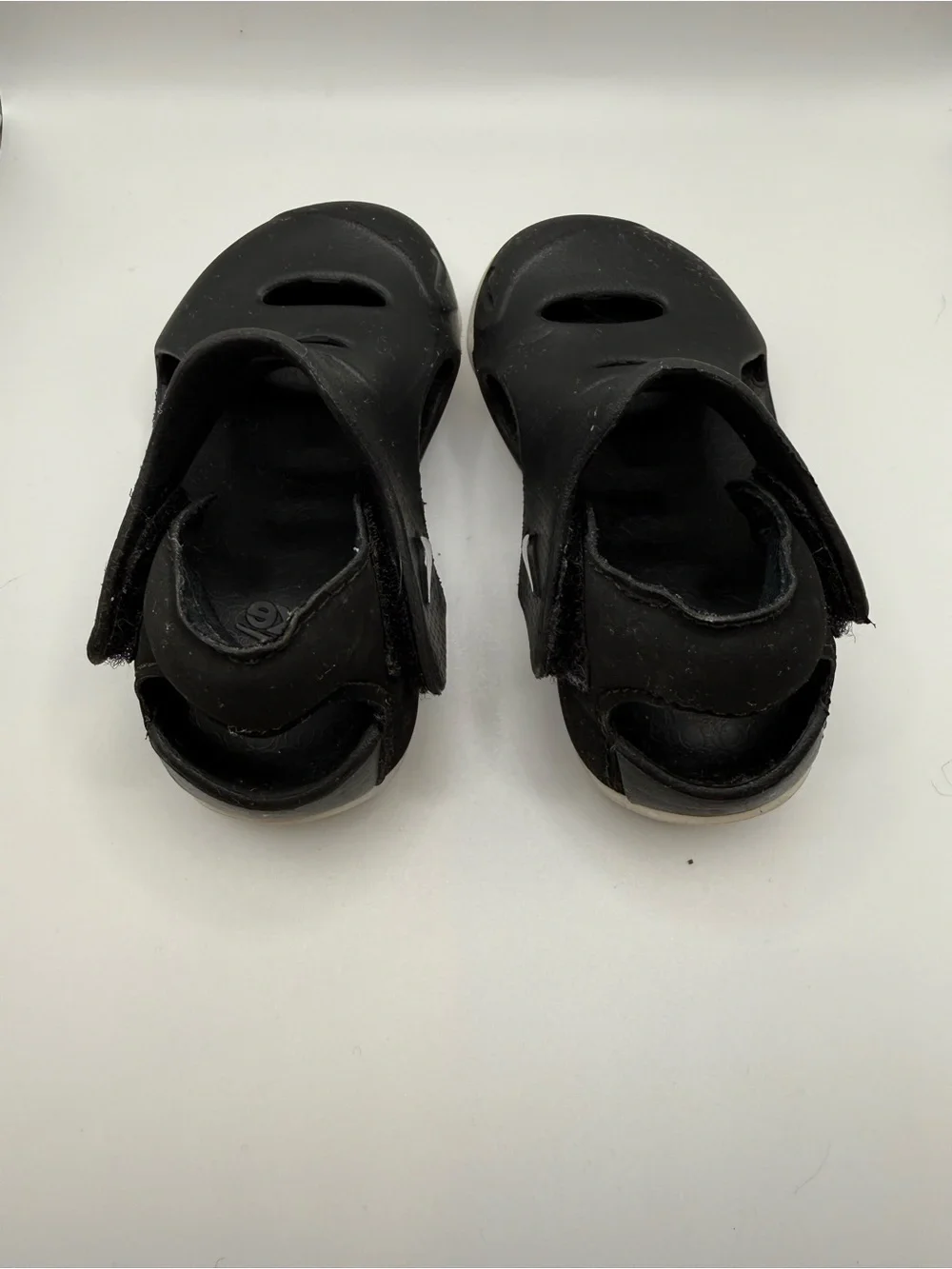 Nike Kids Black Closed-Toe Water Sandals